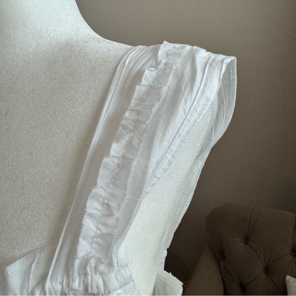 NWT Ciao Lucia CLARA Dress in WHITE NOVELTY LACE COTTON Size M Medium - Picture 7 of 14